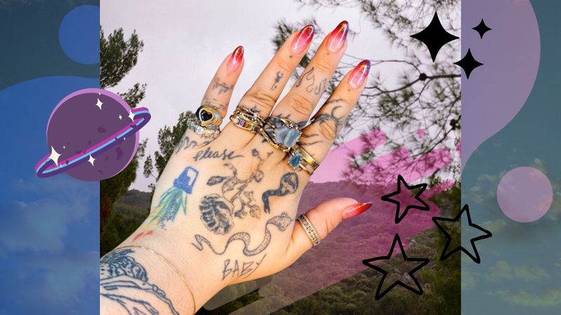 Finger tattoos healing process. 1. This was when they were first done... |  TikTok